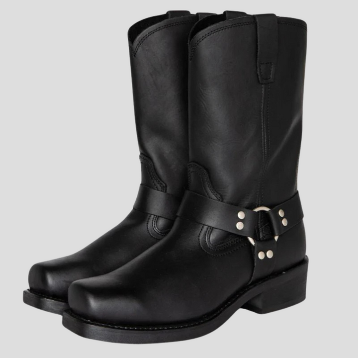 Cowboystövlar i vintagestil för män