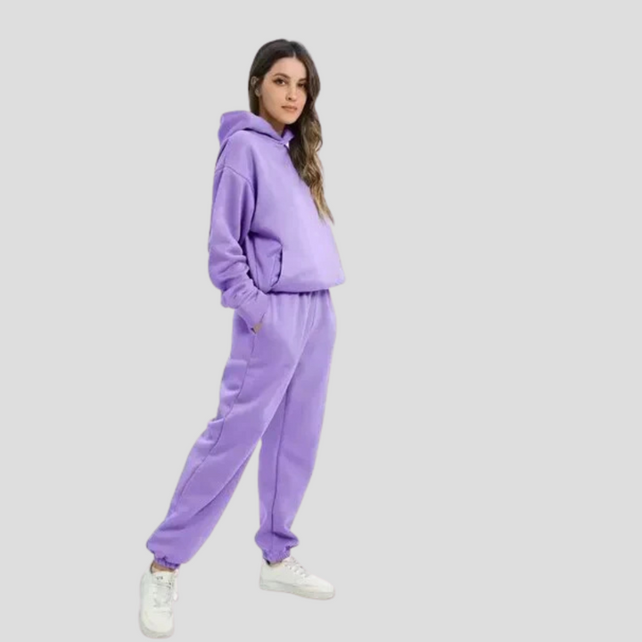 Joggedress med hettegenser og joggebukser
