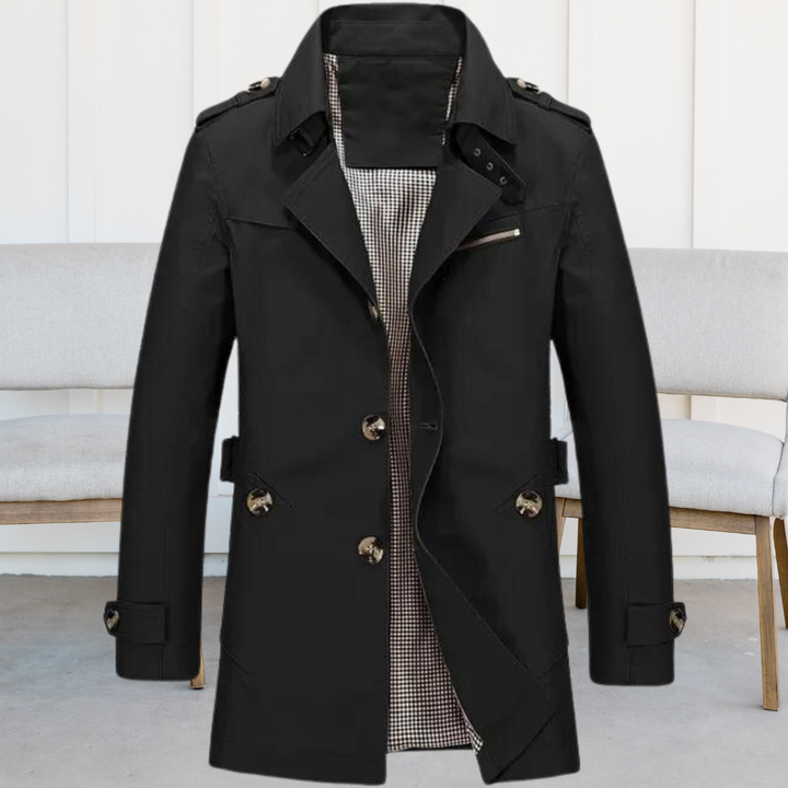 Dominik - Casual vindjacka i ren bomull Trenchcoats