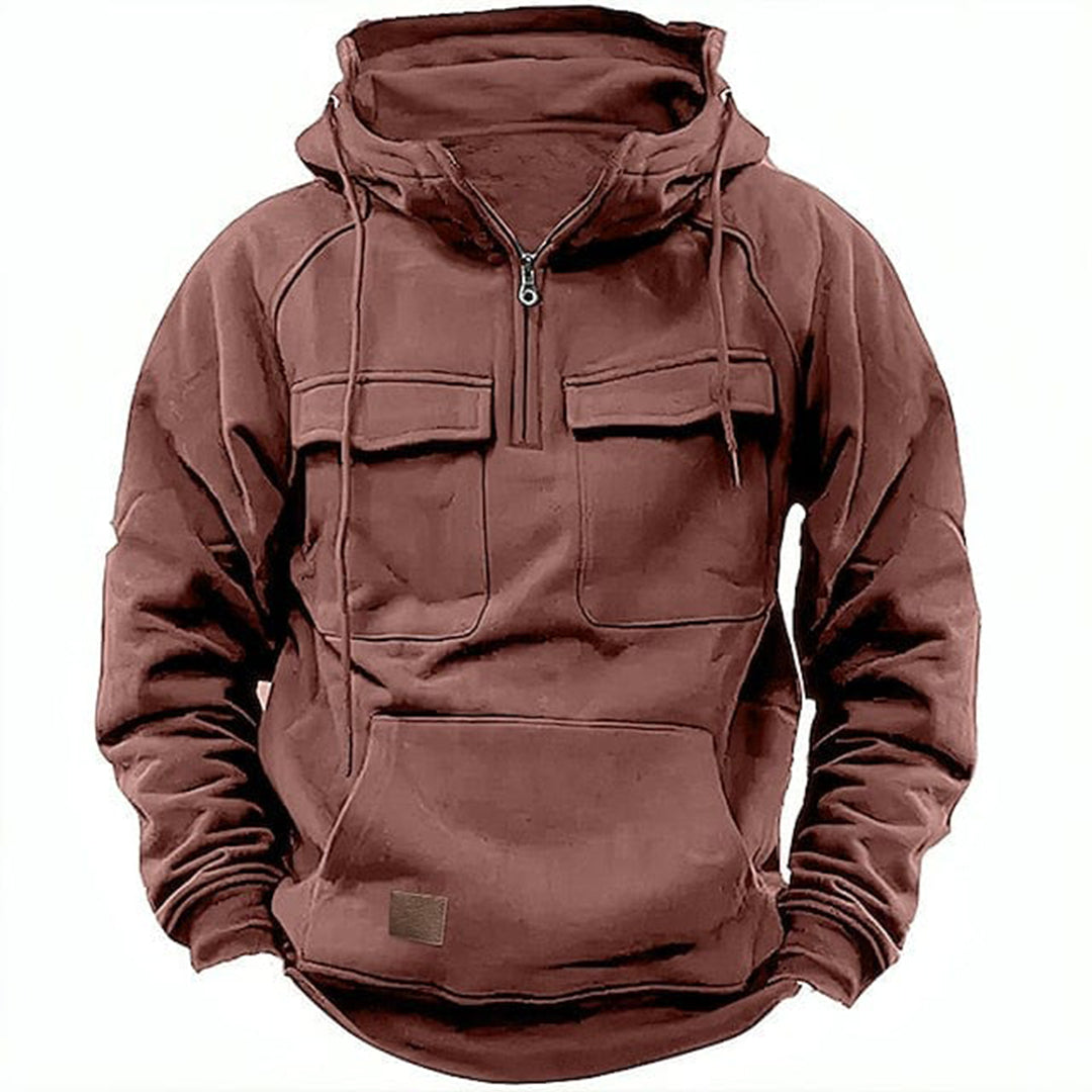 Retro Motorcycle Hoodie för män Robust stil möter vardaglig komfort