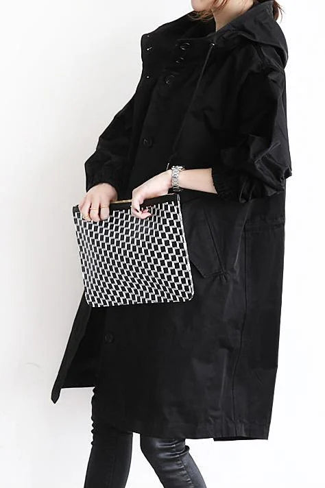Maris Vandtæt Oversized Halvlængde Trenchcoat