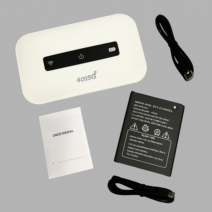 Bærbar Wi-Fi-router – internetadgang når du er på farten