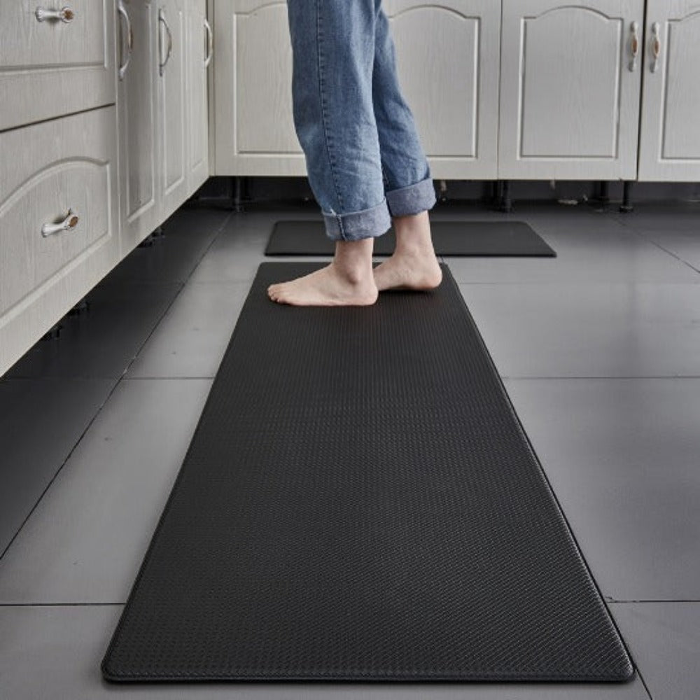 Ergonomisk köksmatta med halkskydd