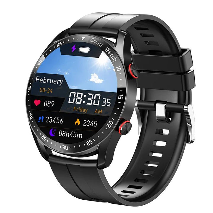 Smartwatch med glukosemåler og sundhedsovervågning