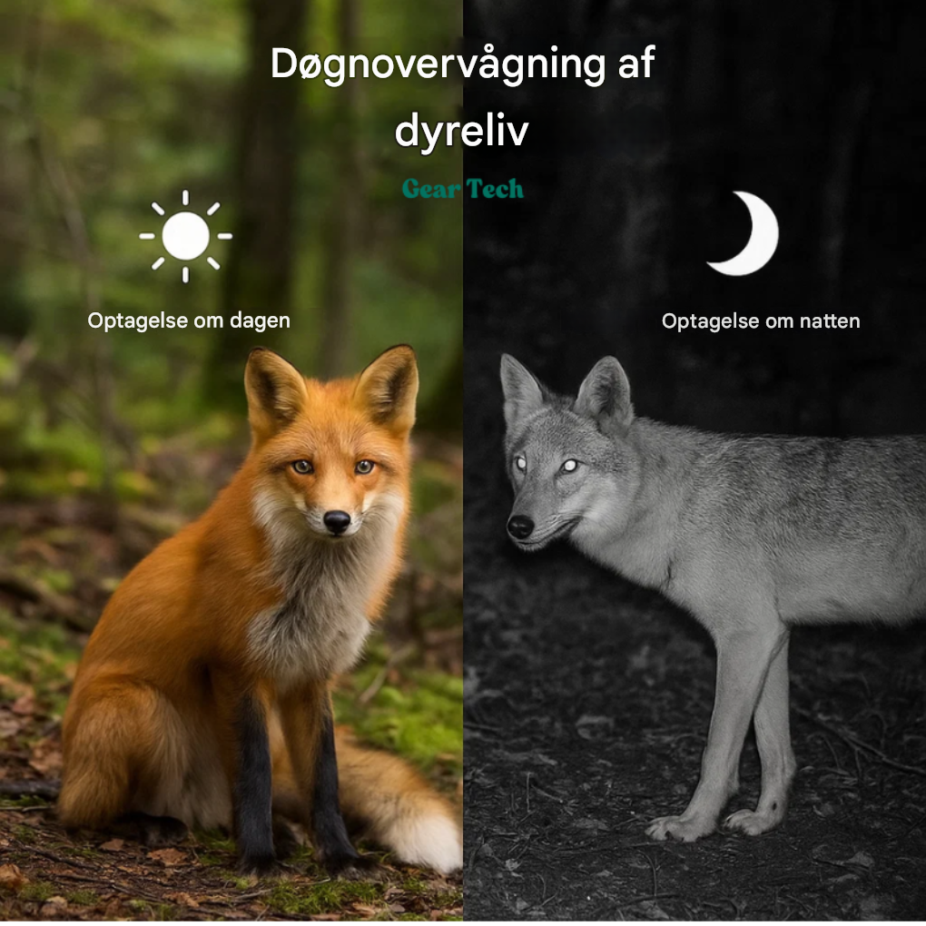 Nattvisionskamera för vilda djur
