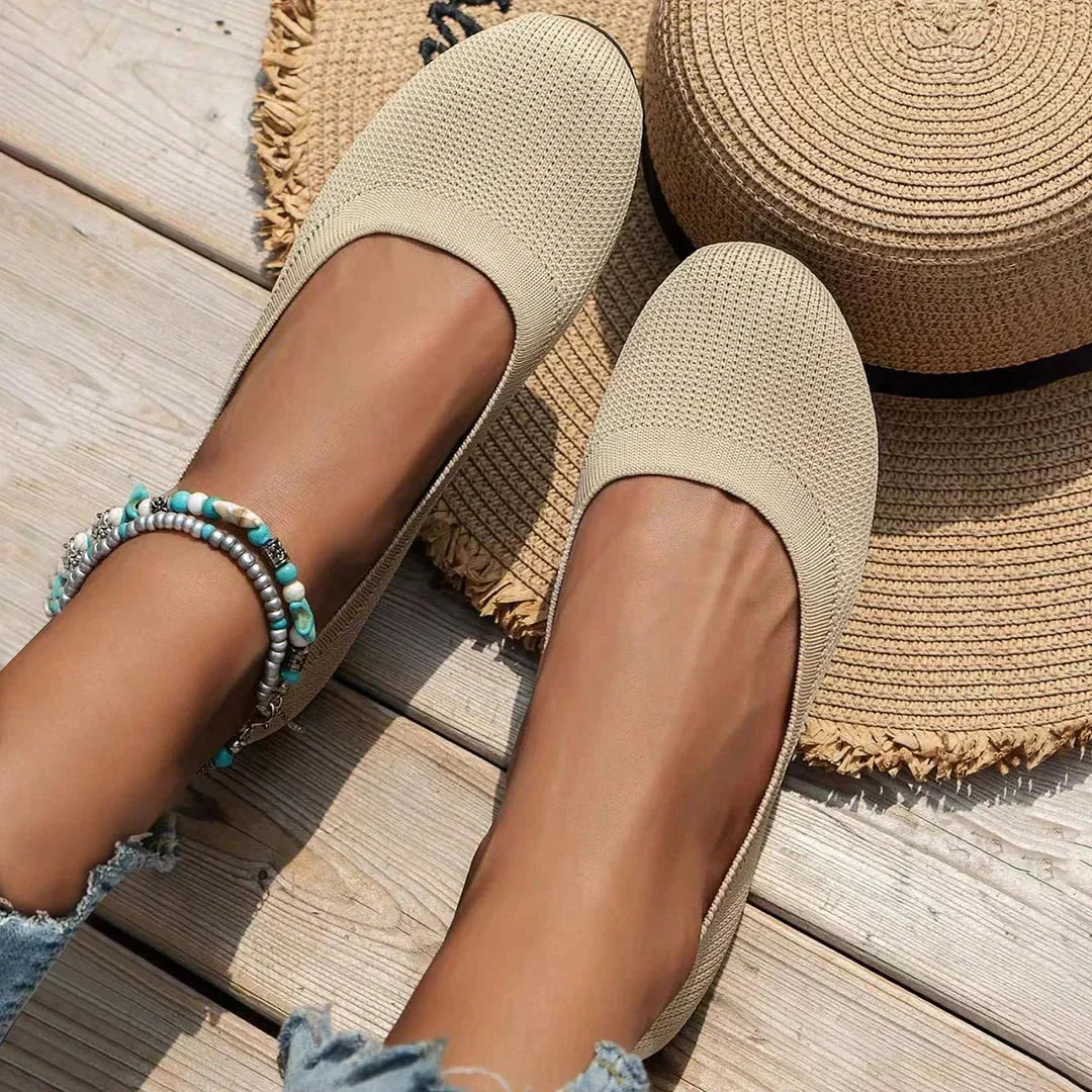 Bh og åndbarhed Anti-Slip Sommer Ballerina Sko til Kvinder