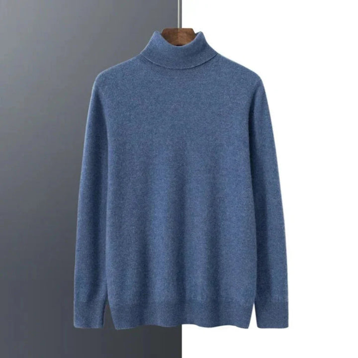 Herrtröja med polotröja – Elegant lager-på-lager-modell med raffinerad look