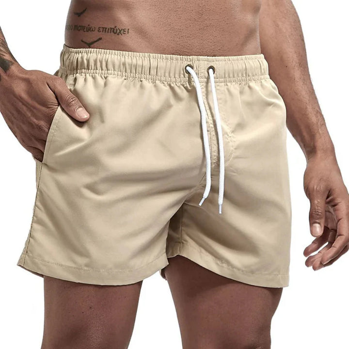 Snelltørkende badeshorts for menn