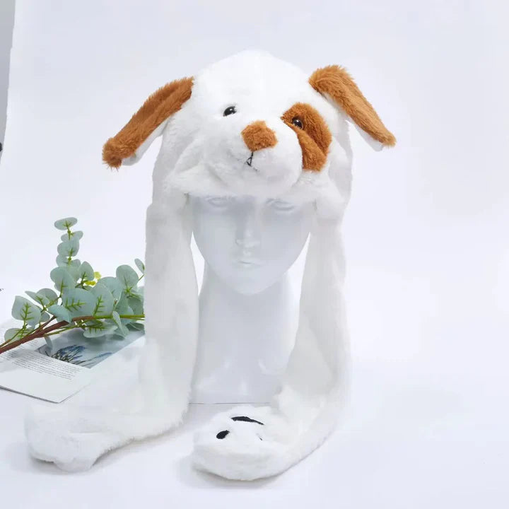 Bounce Bunny - sød hue med bevægelige ører til sjov og varme