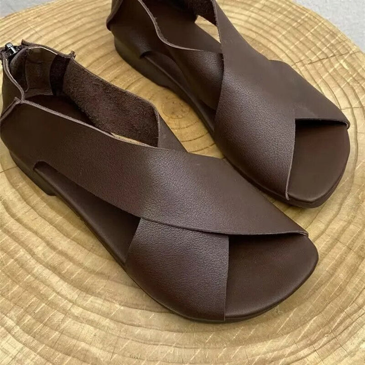 Lederen Vintage Indian Style Sandalen