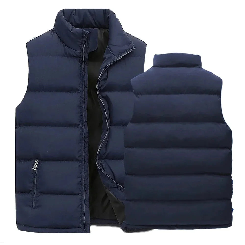Quiltet lettvektsvest for menn