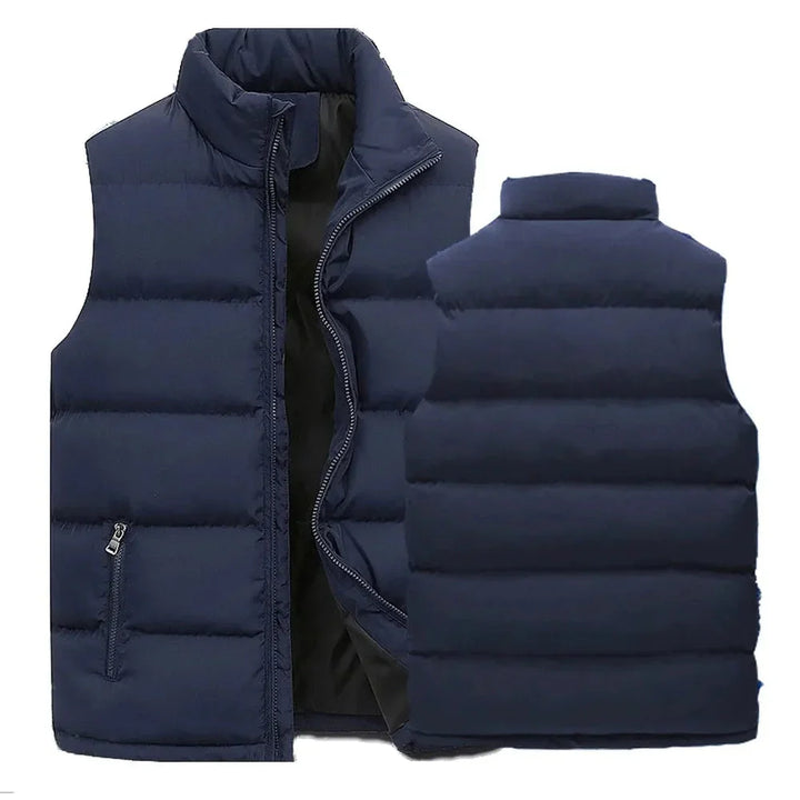 Quiltet lettvektsvest for menn