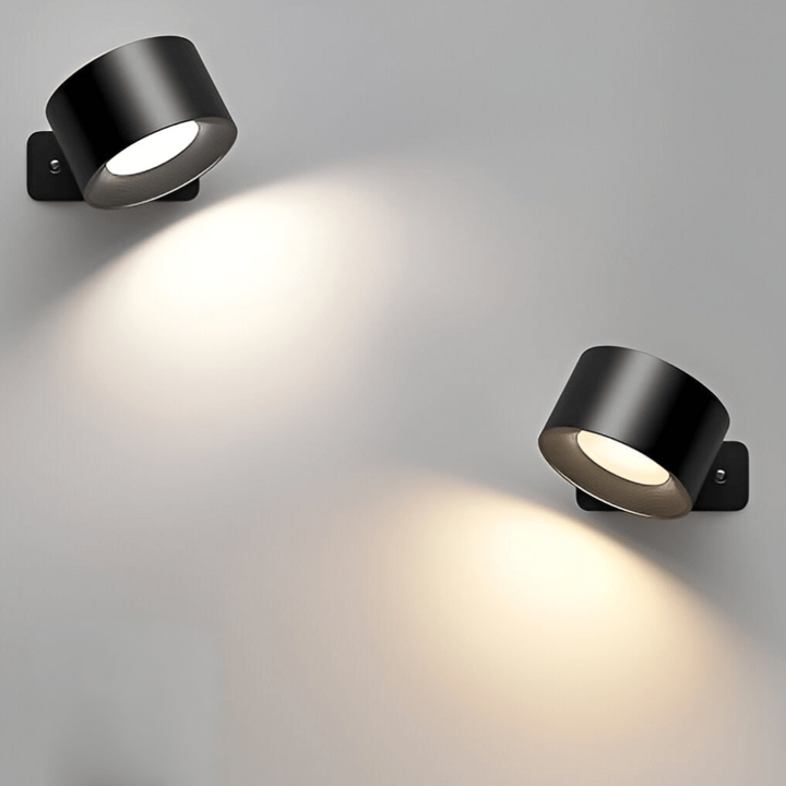 Magnetisk och trådlös vägglampa