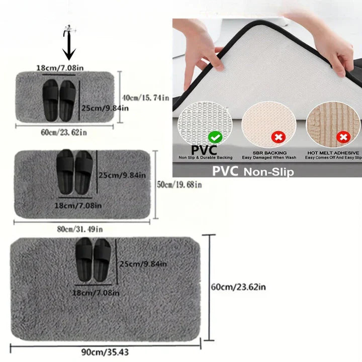 Lyxig mjuk badrumsmatta - komfort och elegans för din dagliga rutin