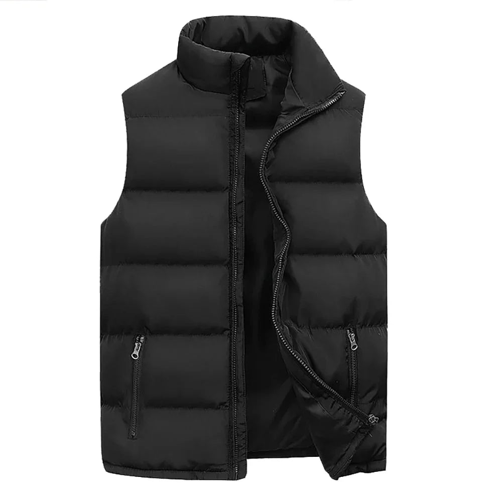 Quiltet lettvektsvest for menn