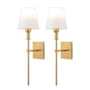 Uppladdningsbar trådlös vägglampa, 2-pack med fjärrkontroll