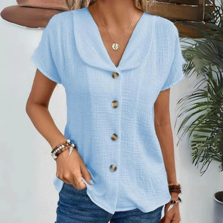 Elegant sommarblus för kvinnor