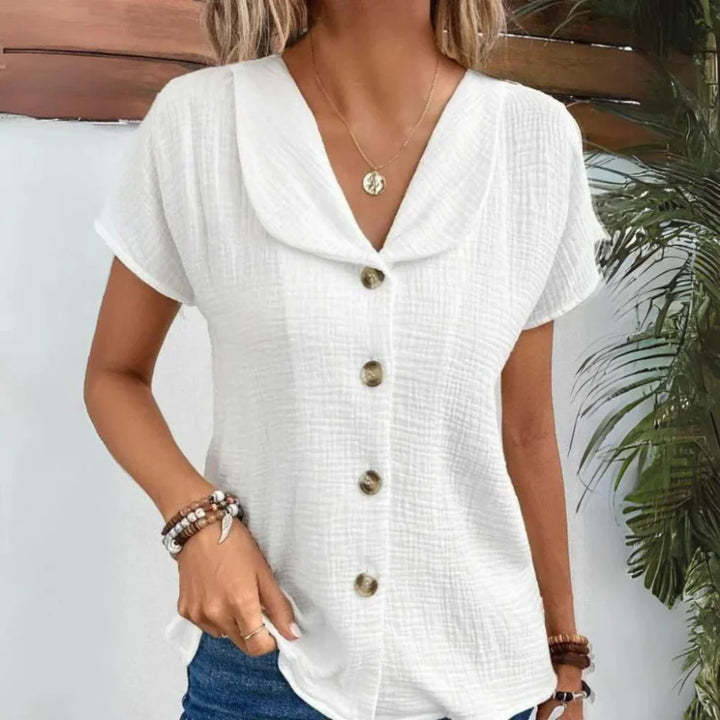 Elegant sommarblus för kvinnor