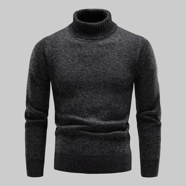 Elegant polotrøye med raffinert design og klassisk utseende
