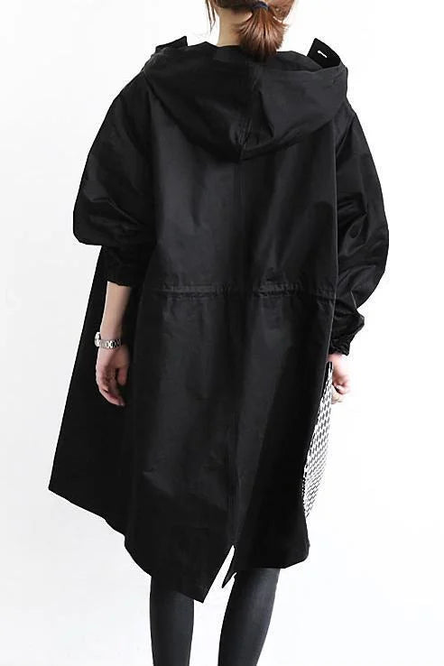 Maris Vandtæt Oversized Halvlængde Trenchcoat