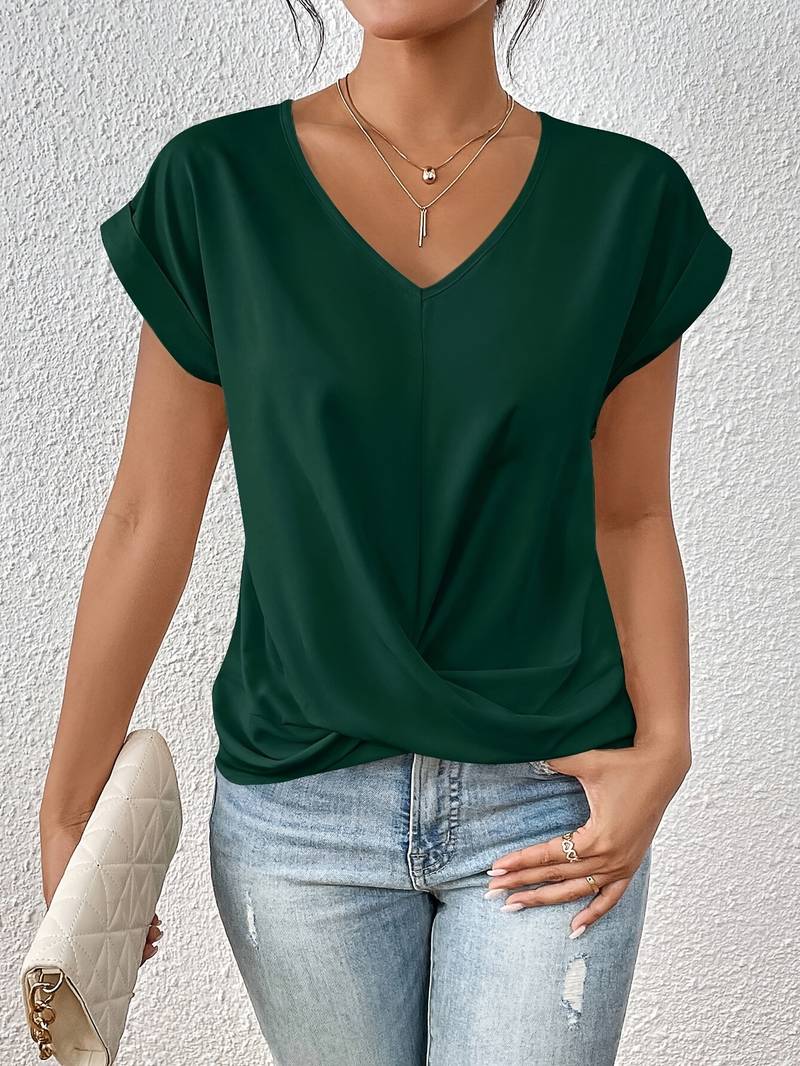 Kortärmad T-shirt för damer