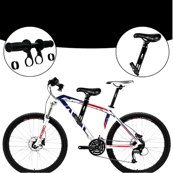 Barncykelstyr og justerbar barnesæde – Family Ride Combo