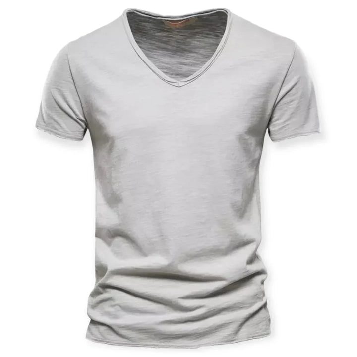 Mænds V-hals T-shirt