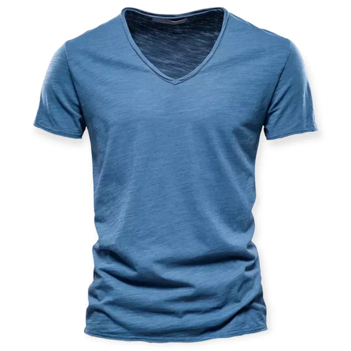 Mænds V-hals T-shirt