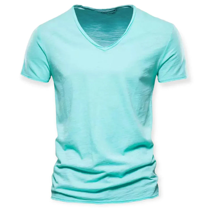 Mænds V-hals T-shirt