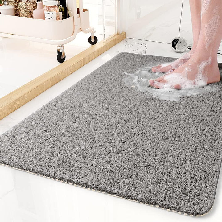 Halkfri PVC-badmatta med mjuk fotmassageyta
