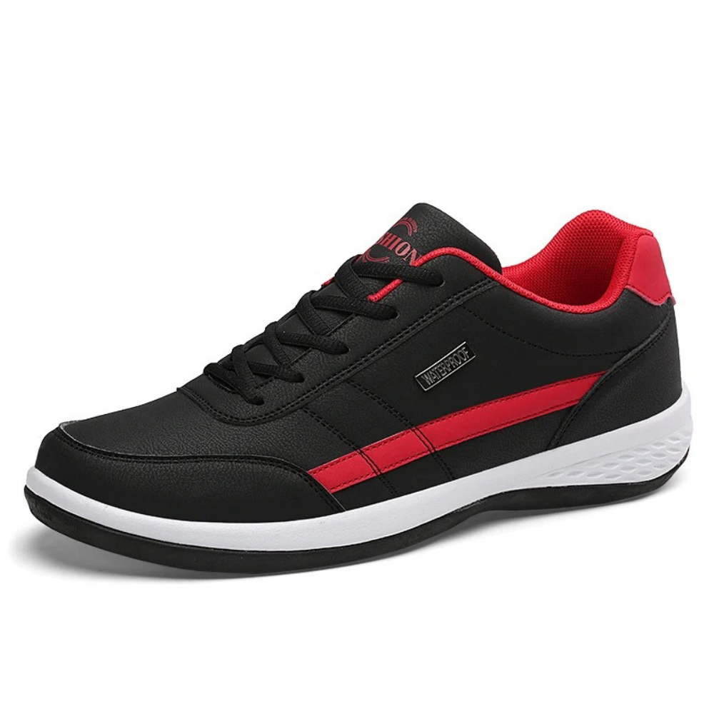 Ortopediska lädersneakers för herrar