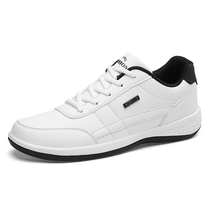 Ortopediska lädersneakers för herrar