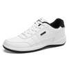 Ortopediska Läder Sneakers för Herrar