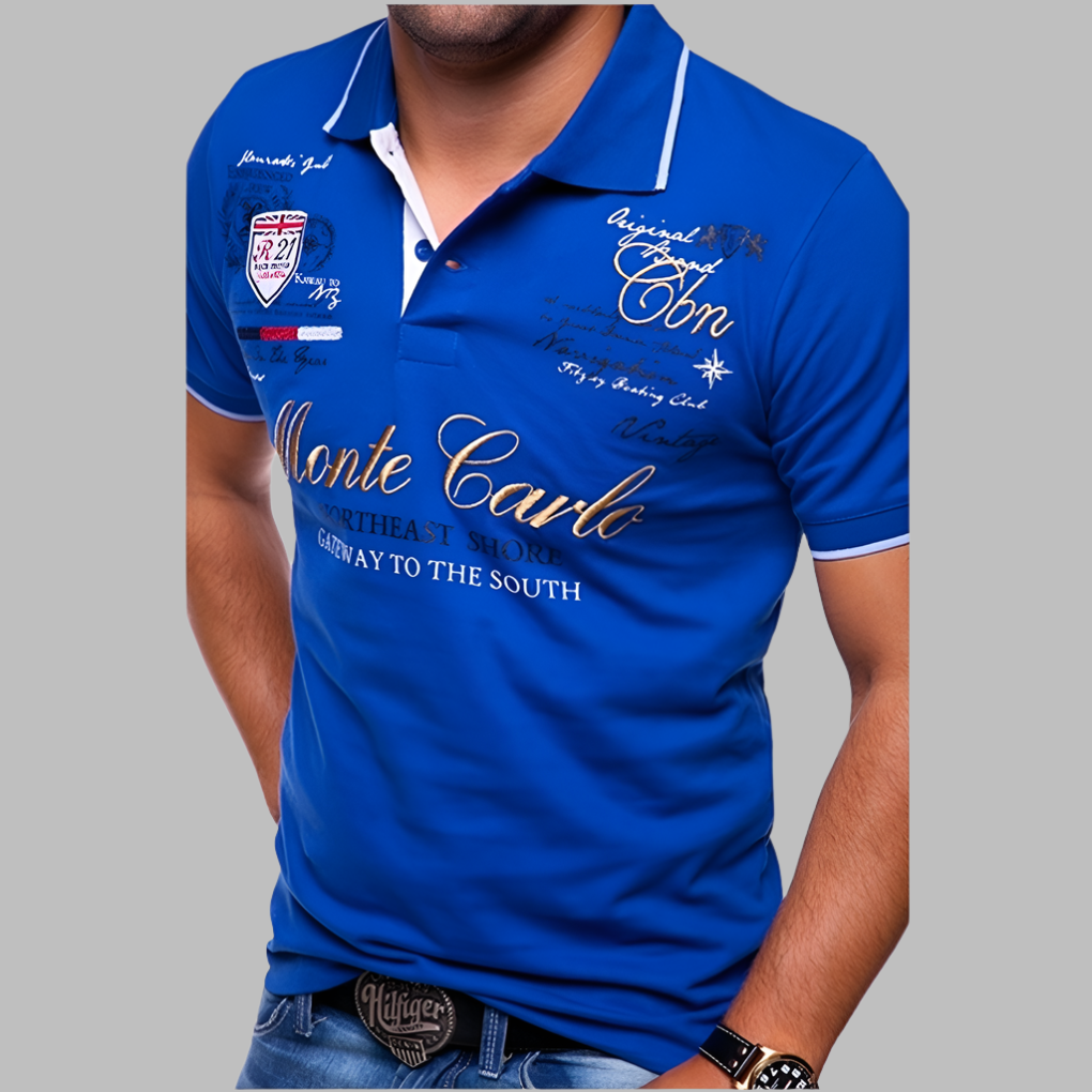 Stijlvolle heren polo, gemaakt van hoogwaardige materialen voor een prachtige pasvorm en trendy uitstraling. Perfect voor elke gelegenheid.