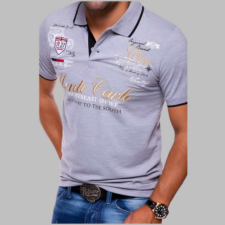 Stijlvolle heren polo, gemaakt van hoogwaardige materialen voor een prachtige pasvorm en trendy uitstraling. Perfect voor elke gelegenheid.
