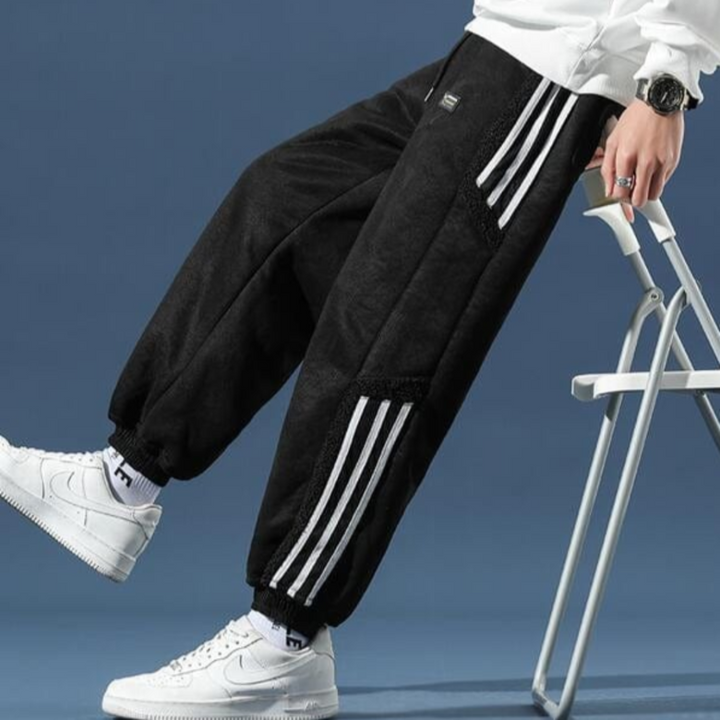 Herrebukser med sporty pasform