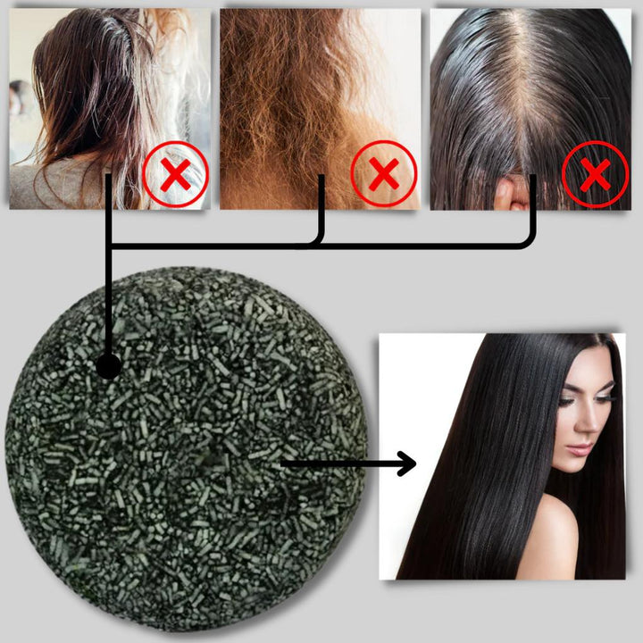 Naturlig fast schampobar 69g – Uppljusande för vitt hår