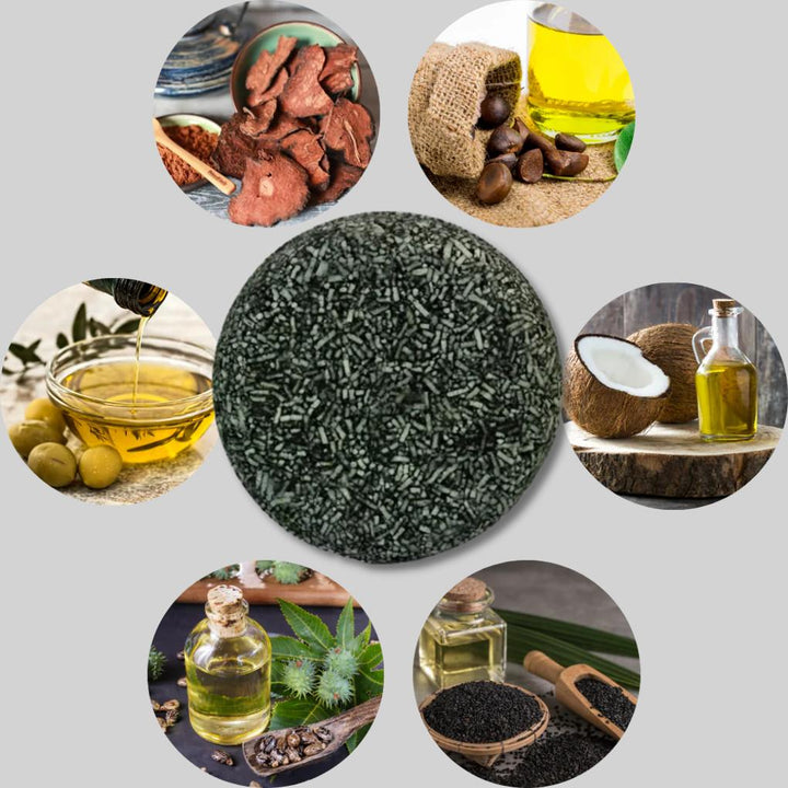 Naturlig fast schampobar 69g – Uppljusande för vitt hår