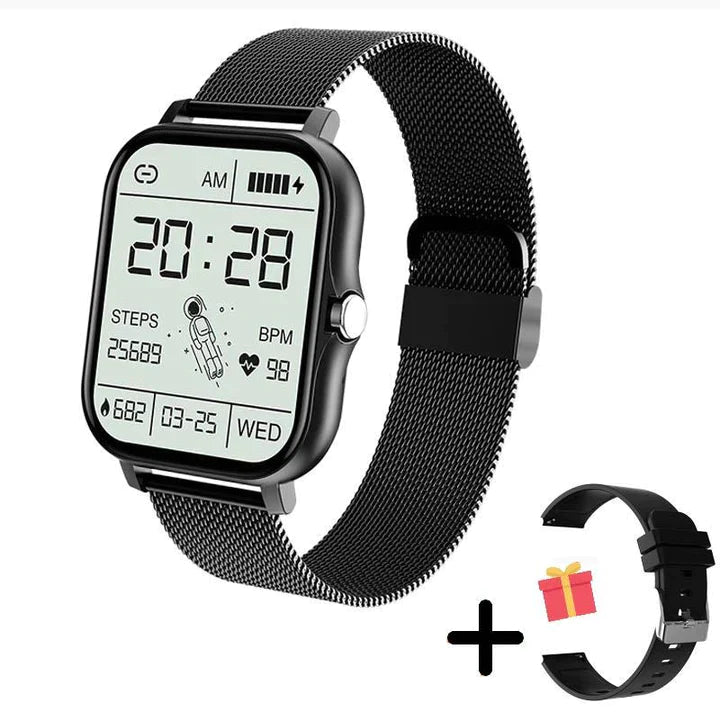 Elegant smartklokke med helsesporing for damer