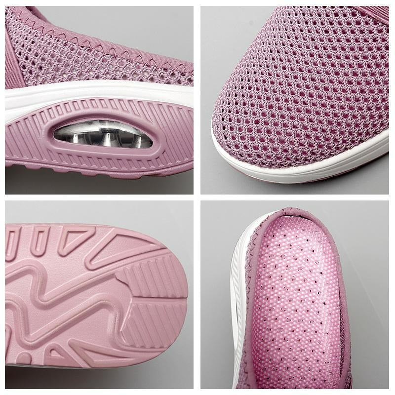 Ortopediset slip-on-kengät naisille ilmatyynyllä