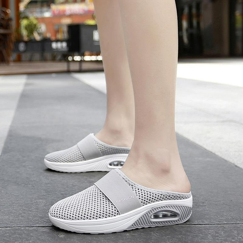 Ortopediset slip-on-kengät naisille ilmatyynyllä