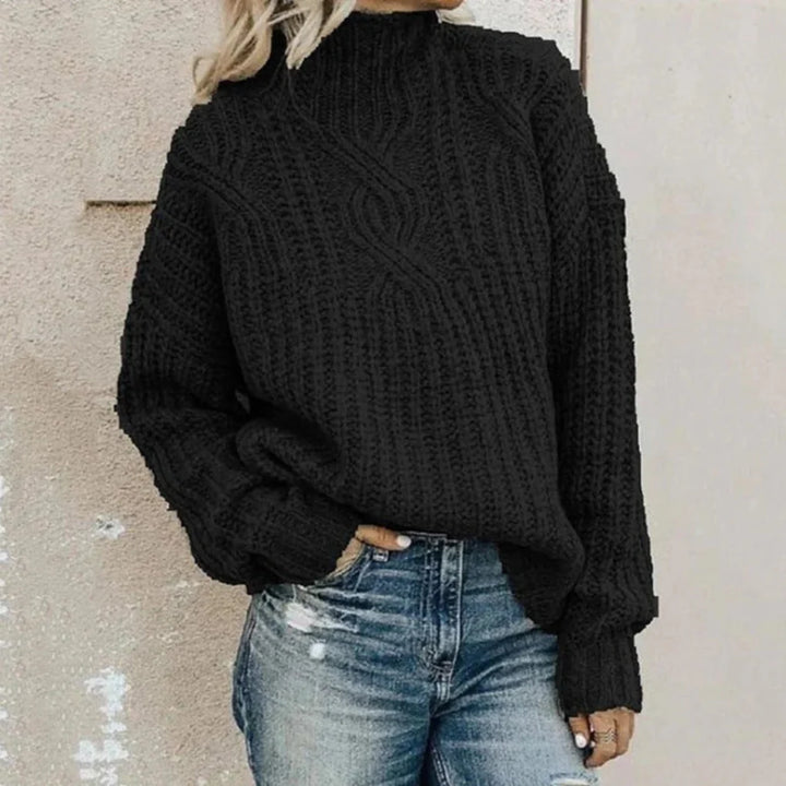 Elegant strikket genser for kvinner