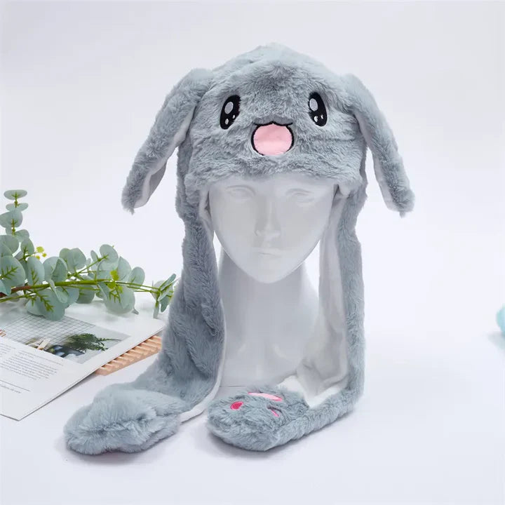 Bounce Bunny - sød hue med bevægelige ører til sjov og varme