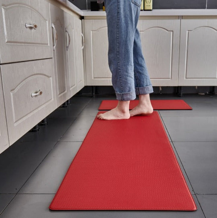 Ergonomisk köksmatta med halkskydd