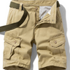 Funktionella herrshorts med flera fickor för vardag och äventyr