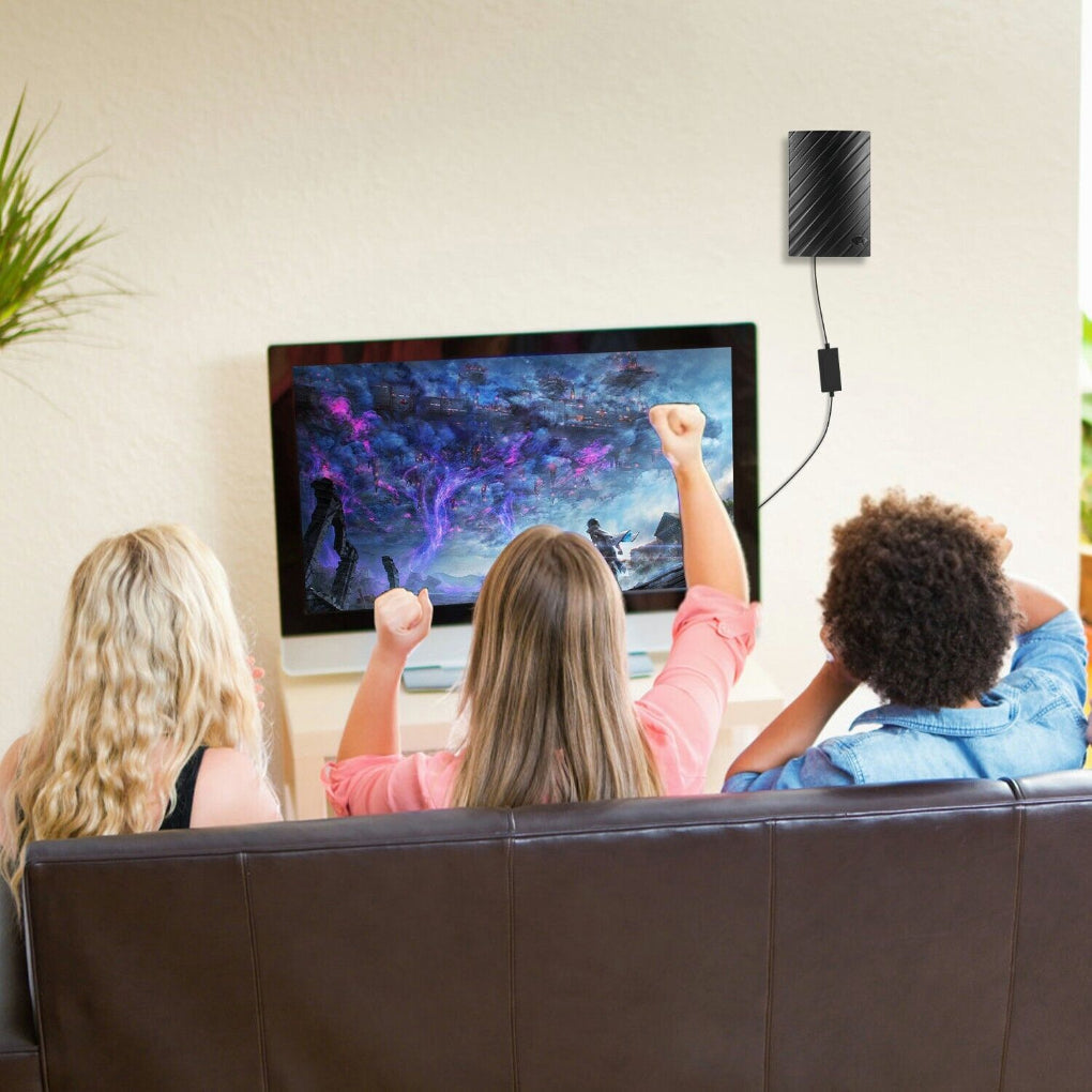 Långräckviddig HDTV 4K digital antenn för inomhusbruk