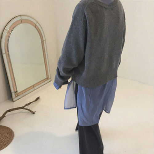 Mjuk plushfine stickad omlott cardigan