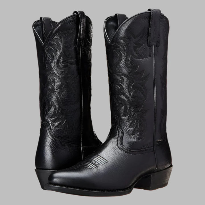 Moderiktige cowboystøvler for menn