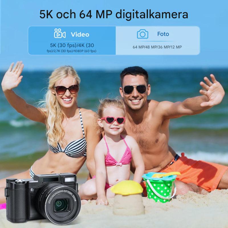 5K digitalkamera til begyndere