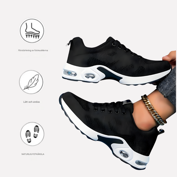 Ergonomiske smertelindrende sko